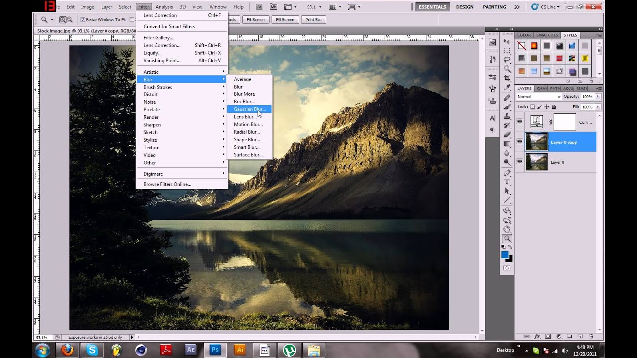 Vintage CC & Dept of Field | Tutorial