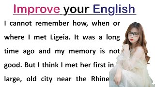 A Beautiful Wife | How to Learn English | Improve Your English | Learn English Speaking screenshot 4