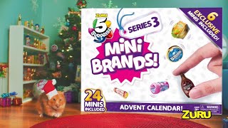 New 5 Surprise Mini Brands Series 3 Advent Calendar out now!