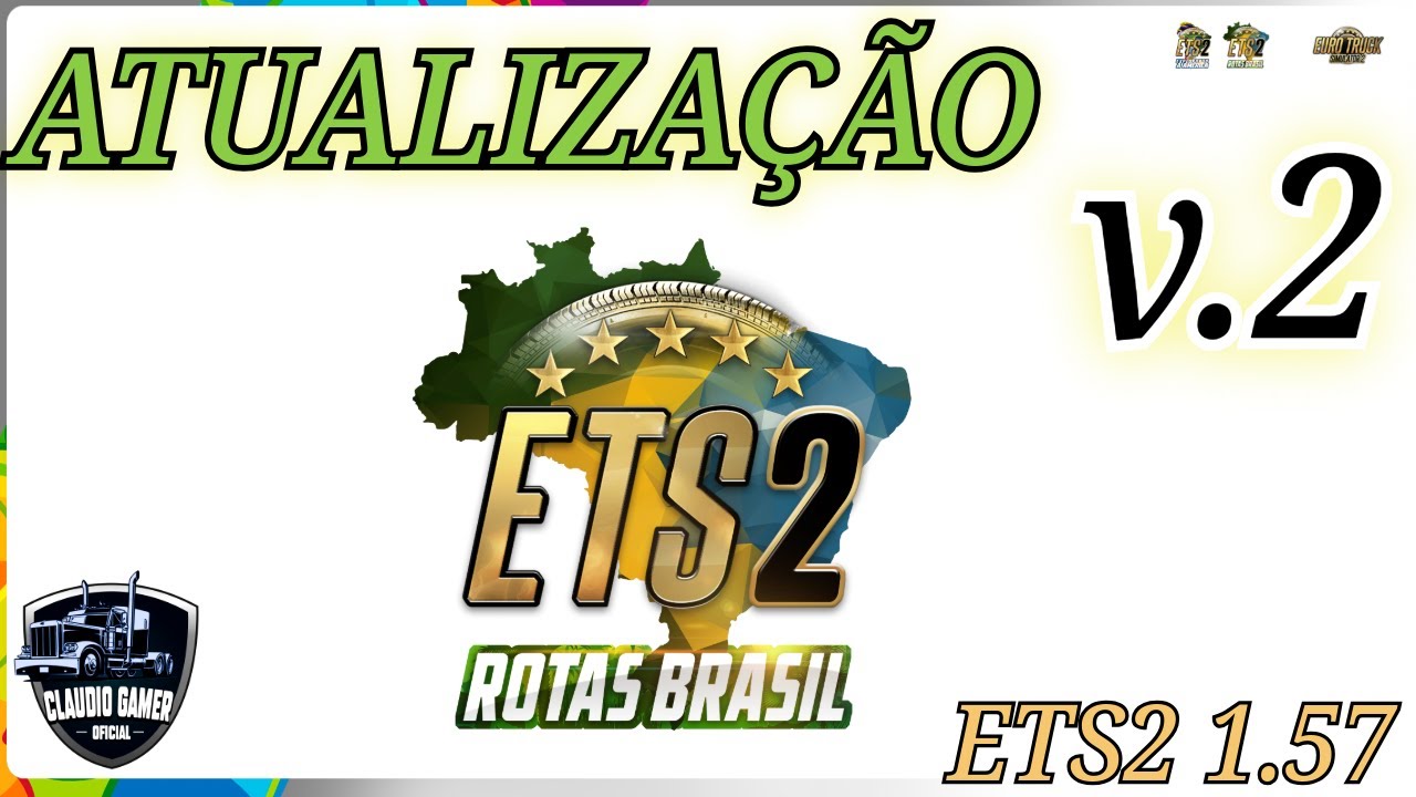 Saiu Nova Atualização Mapa Rotas Brasil v.2 Serra Da Araras/Add Bahia Vitoria da Conquista Ets2 1.57