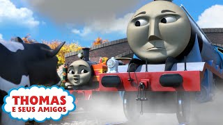 Thomas e Seus Amigos | A roda d'água (China) e mais! | 60 minutos de compilação