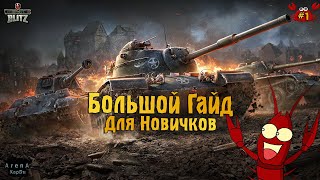 БОЛЬШОЙ ГАЙД WOT BLITZ! ГАЙД ДЛЯ НОВИЧКОВ ЧАСТЬ 1! - World of Tanks Blitz