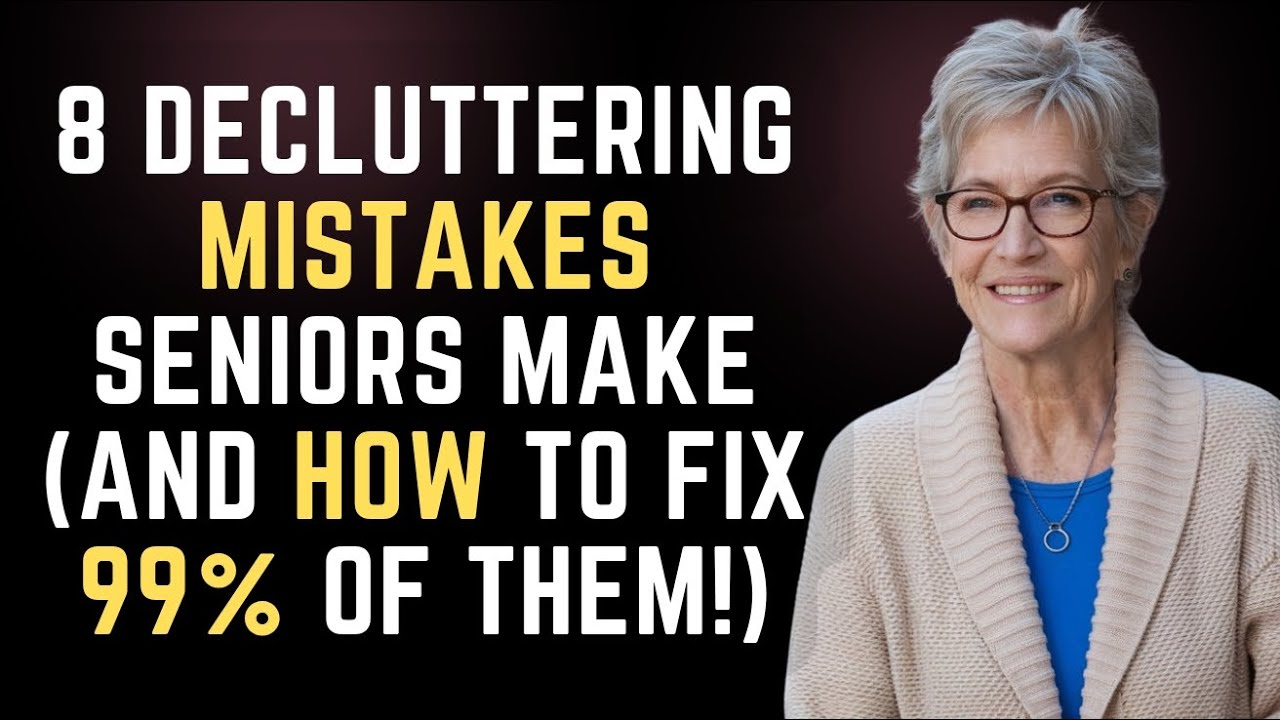 The 8 Most Common Mistakes Seniors Make When Decluttering (And How to Fix 99% of Them!)