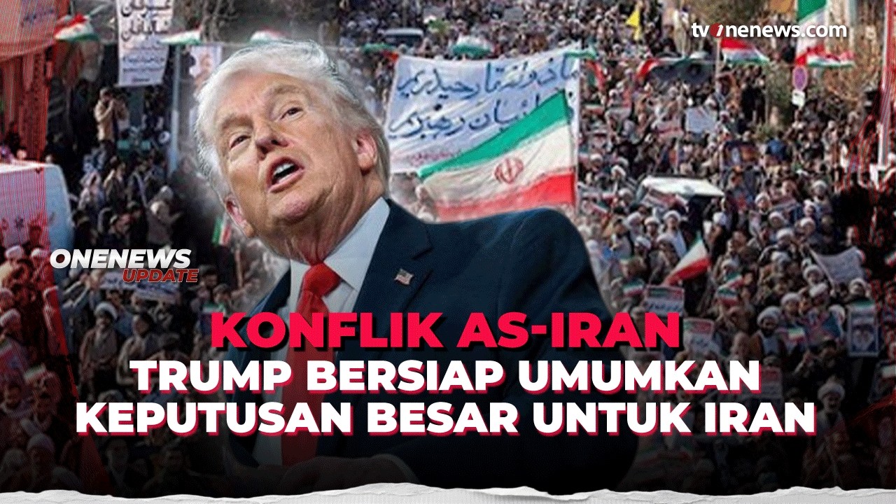 Trump Bersiap Umumkan Keputusan Besar untuk Iran! Apa Itu? | OneNews Update