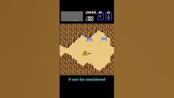 Was this the FIRST Open World Game? #gamedesign #zelda #nintendo