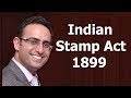 Stamp Act 1899 (Part-1)