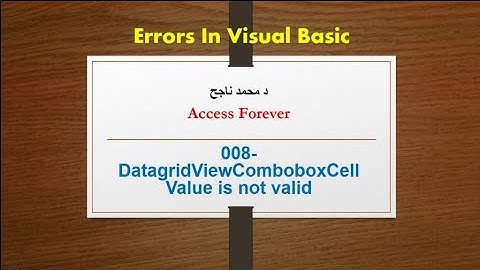 008-|solved| datagridviewcombobox cell value is not valid