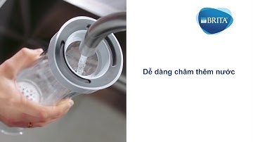 Chai lọc nước BRITA Fill & Serve Mind 1.3L - Tiếng Việt