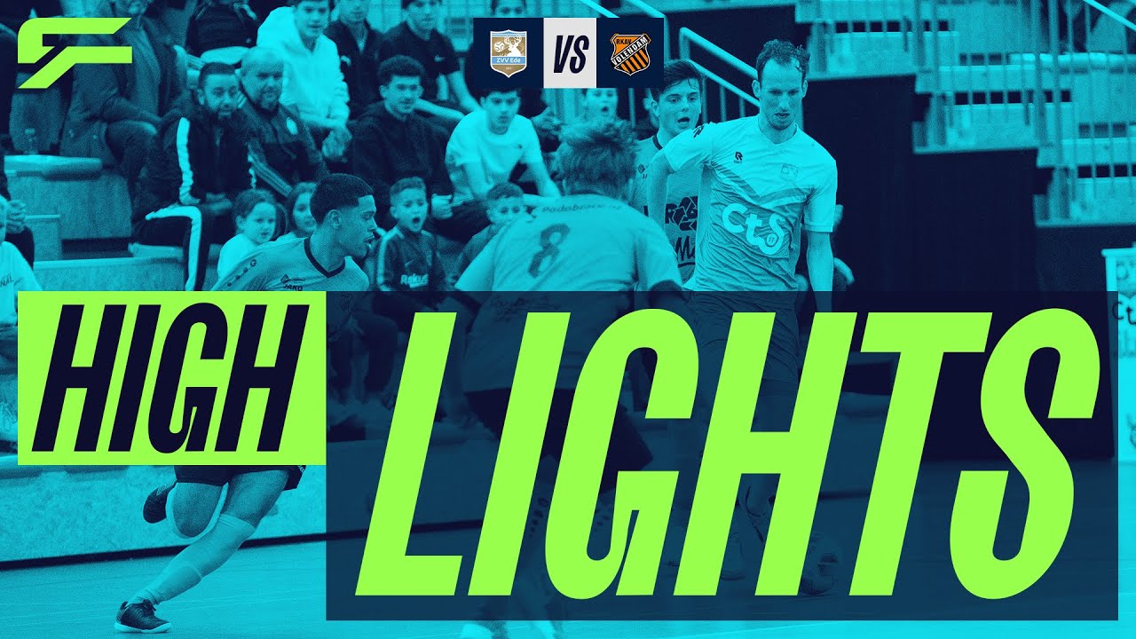 HIGHLIGHTS | ZVV Ede - RKAV Volendam | Eredivisie Futsal 23/24