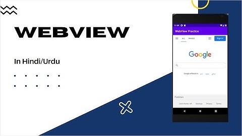 WebView - Android Studio Tutorial || WebView Android || WebView in Java