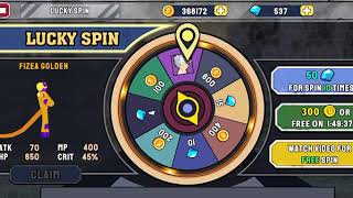 Spinning to get Vegeta Ultra Instinct | Stickman Warrior | GamePlay screenshot 4