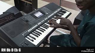 How to play Sweet passing chord to chord 4 on C#