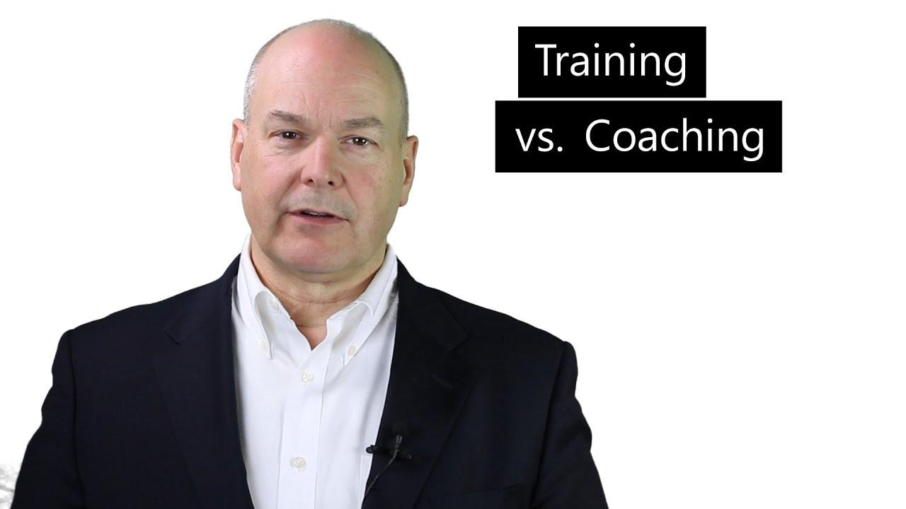 Training vs. Coaching - YouTube