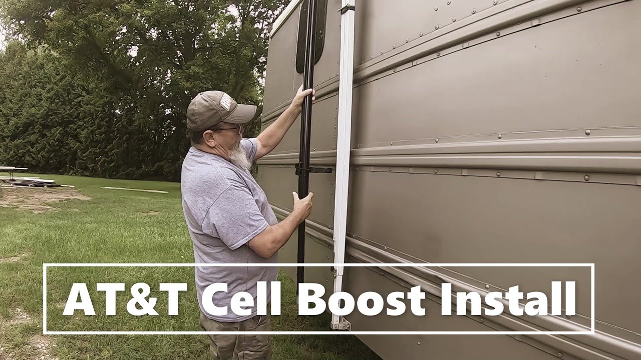 AT&T Cell Booster install, Access Panel Covered! Upgrades to our bus ...