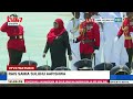 Rais Samia Suluhu Hassan Akagua Gwaride La Heshima Baada Ya Kuapishwa Kuwa Rais Wa Tanzania