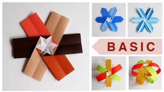 Modular Origami Snowflake - Basic