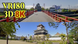 [8K 3D VR180 ] 新緑の季節の 「清州城」Kiyosu-Castle in the season of fresh greenery