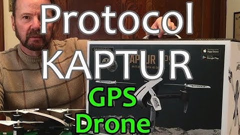 Protocol Kaptur GPS Drone - Review and Flight