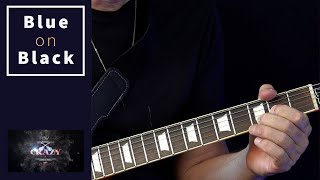 Blue on Black ( FFDP & Kenny Wayne Shepard ) - Guitar Lesson
