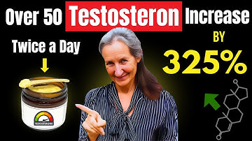 MEN OVER 50 : TWICE A DAY to have the TESTOSTERONE  levels of a 20-year-old| Barbara O