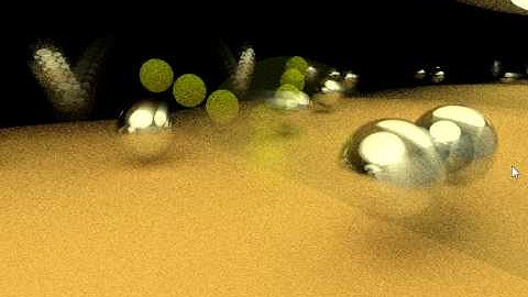 Real-time GPU path tracing: Unbiased Sphere Stack Shooter on GTS450