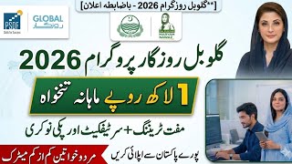 CM Punjab Global Rozgar Program 2026 | PSDF Global Rozgar Program Online Apply | PSDF Free Training