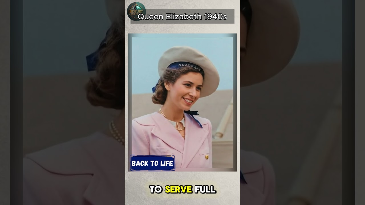 Young Queen Elizabeth II: Rare Colorized Photos 1930s-1940s Brought to Life - Part 1