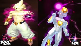 Lvl 100 Majin Buu and Frieza Gameplay