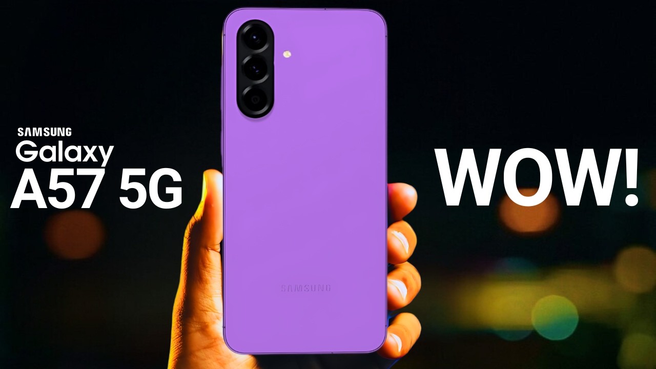 Samsung Galaxy A57 Official Design Revealed – Premium Mid-Range Looks!