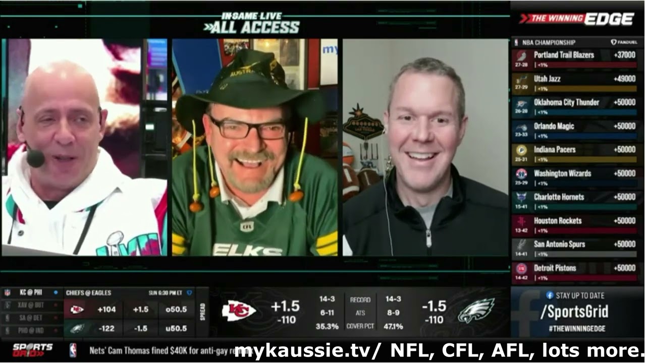 NFL SUPER BOWL LVII, SUPER BOWL PROP BETS, BRONCOS, CFL 