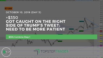 TopstepTrader $50k Combine - Step 1 | Day 5