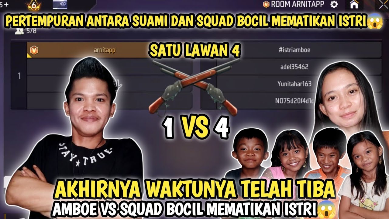 PART 4!! ISTRI GUA MEMBAWA SQUAD BOCIL MEMATIKAN UNTUK MELAWAN SUAMI SENDIRI😱