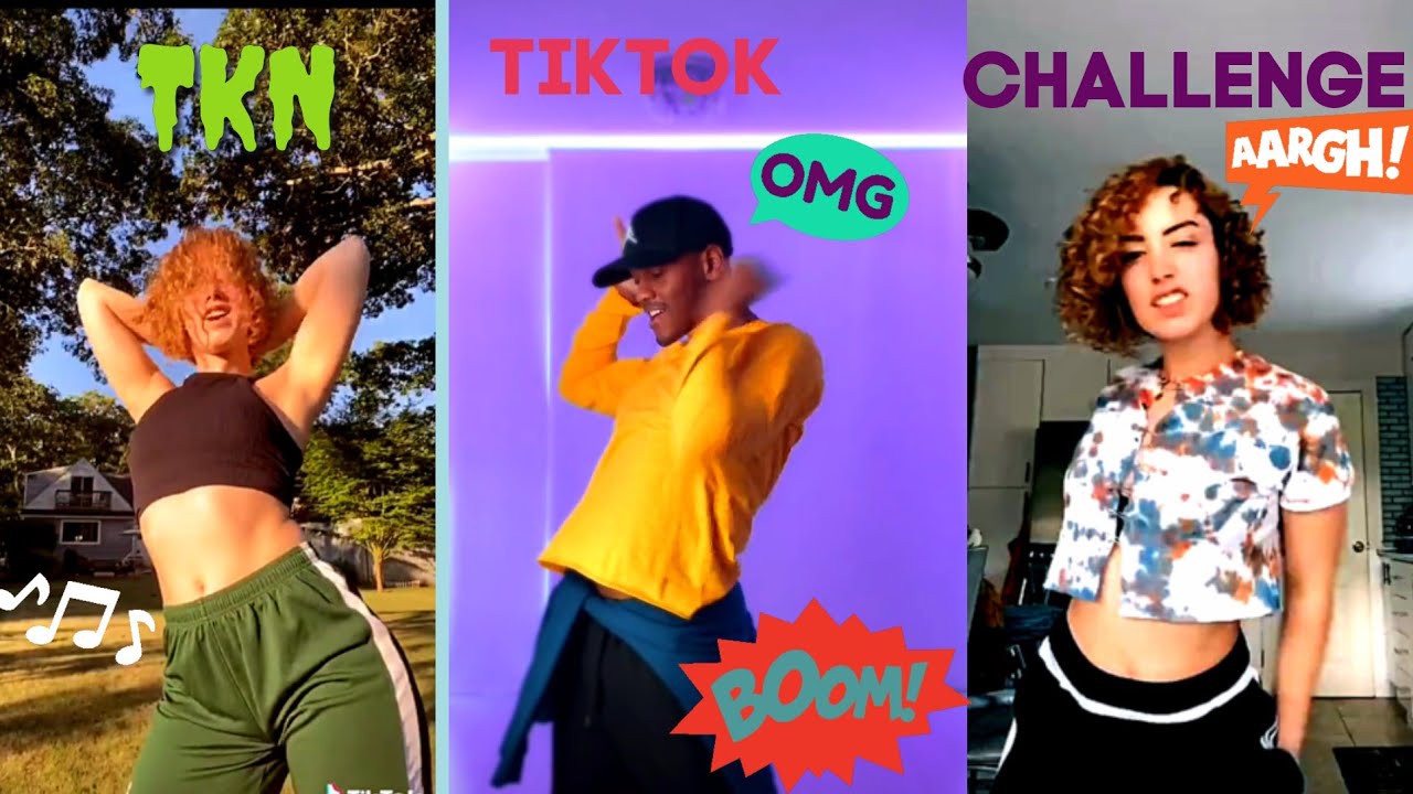 TKN dance challenge tiktok compilation - YouTube