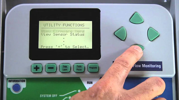 ACC Advanced Programming: Flow Sensor Setup