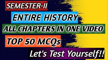 ENTIRE HISTORY IN ONESHOT | TOP 50 MCQs | ICSE CLASS 10 | SEMESTER 2 |