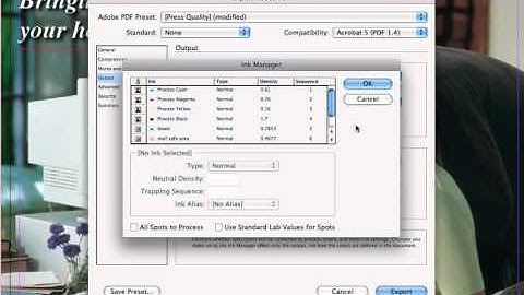 Export InDesign to PDF