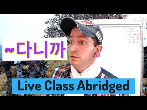 다니까 Quoting Someone | Live Class Abridged