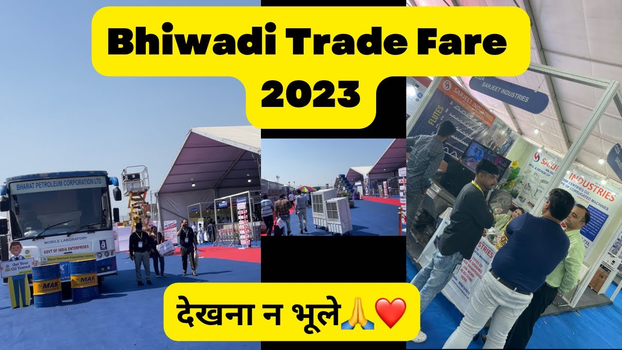 INDUSTECH Machine Tolls & Automations Exibhition 2023 Bhiwadi / Sourav