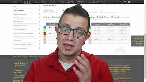 Sandvik Insert Finder