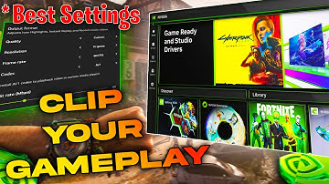 How to Clip Gameplay on PC/Laptop with Nvidia Shadowplay | Best Settings | 2025