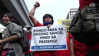 Workers call for decent wages, job security on Labor Day