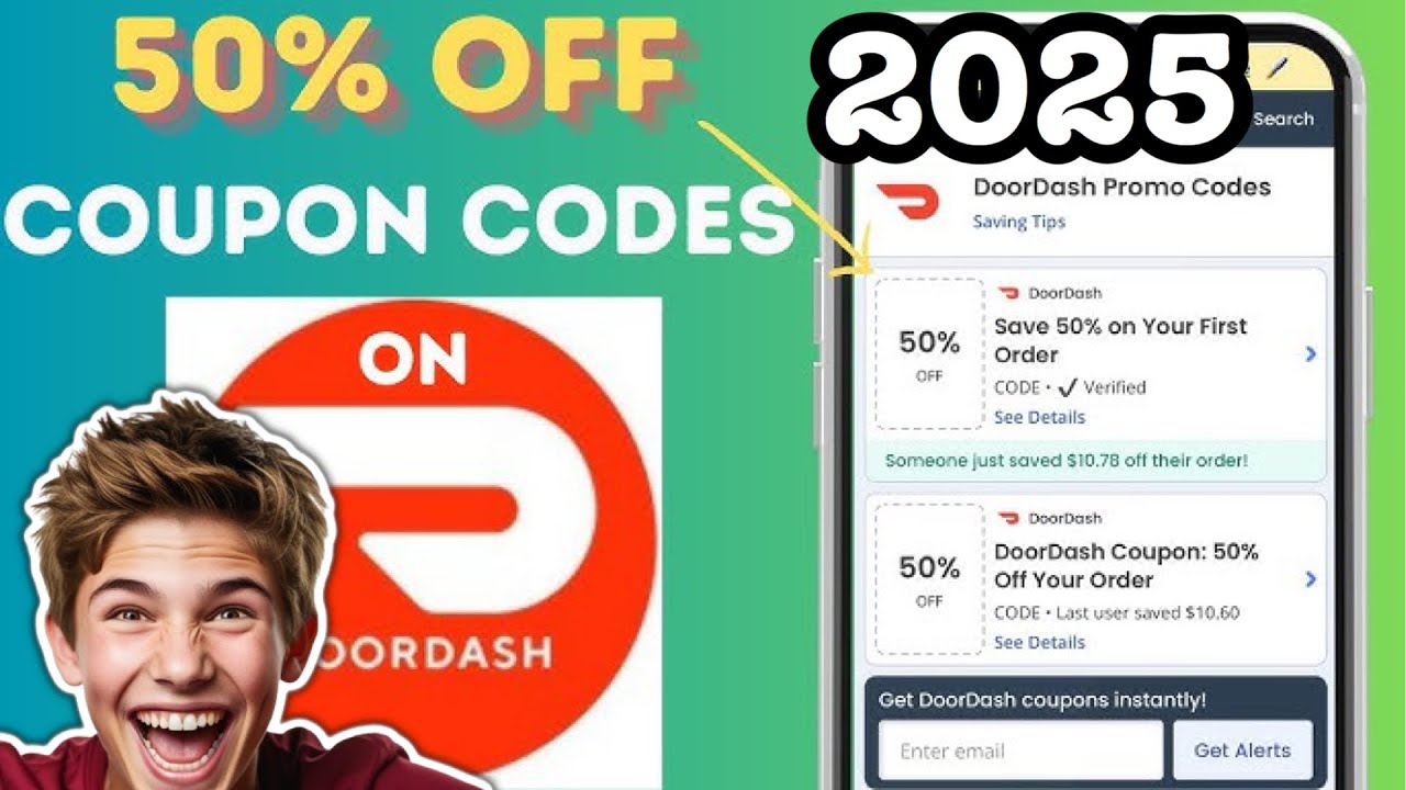 DoorDash Promo Codes 2025 - Massive Savings coming your way! - YouTube