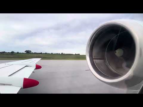 Fokker 100 Takeoff from Busselton Airport