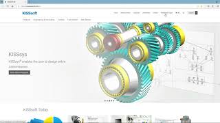 KISSsoft Login - New User Interface screenshot 2