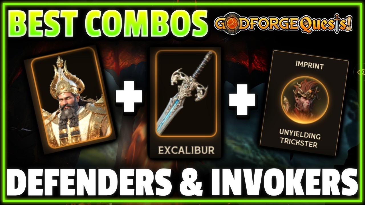 🚨 Match Made In Heaven 🚨 BEST Weapons & Imprints For Defenders & Invokers To Pick In Godforge Quests