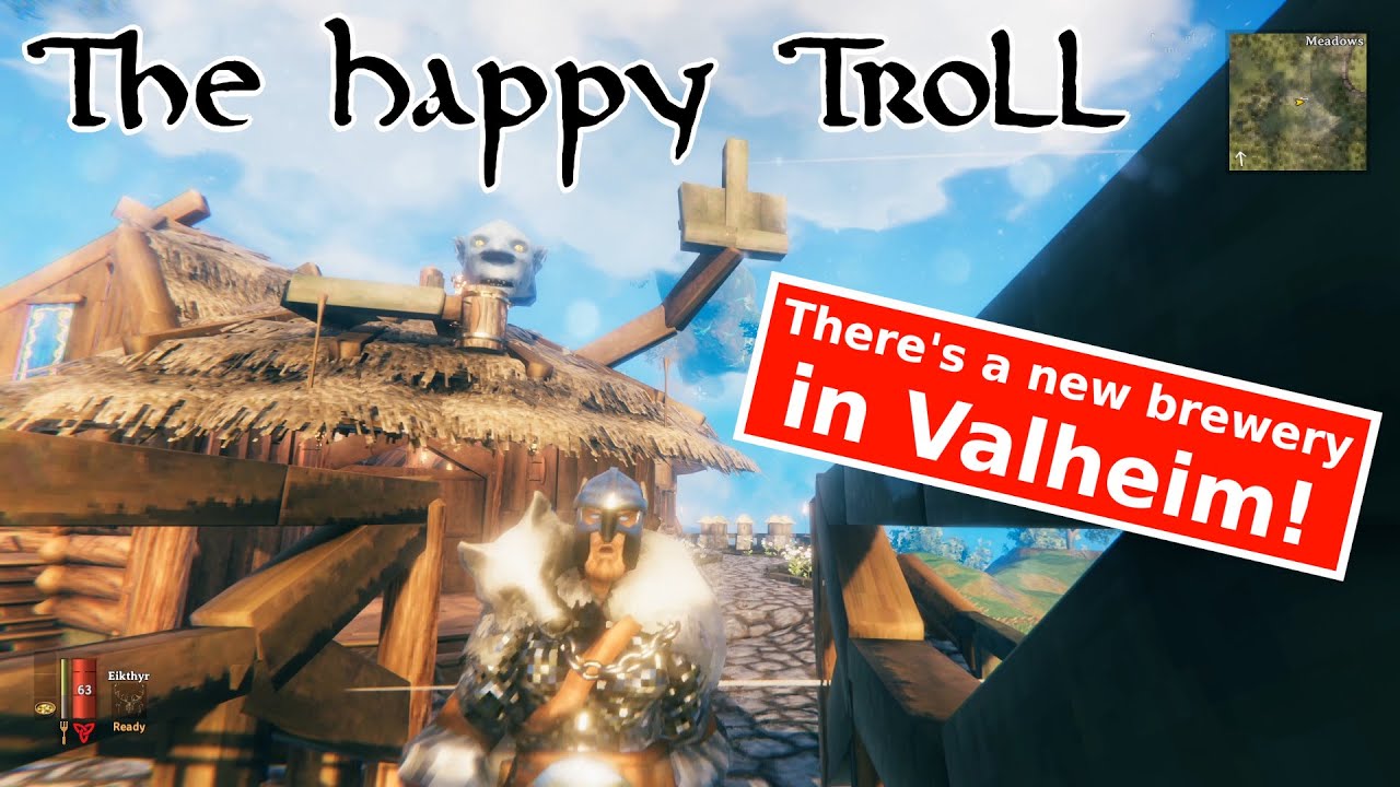Valheim Brewery Build The Happy Troll YouTube