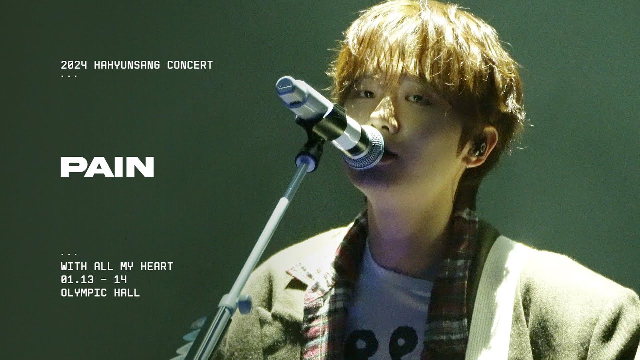 [4K] 240113 Hahyunsang Concert 하현상(Hahyunsang) - Pain - YouTube