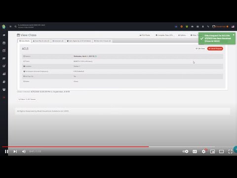 Video Tutorial - Class Request Feature