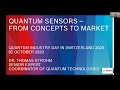 QIDiS 2020 - Quantum sensors - challenges and opportunites (T. Strom)