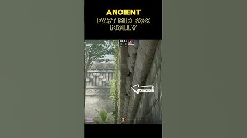 CS2 Ancient - Fast Mid Box Molly from T Spawn #cs2 #counterstrike